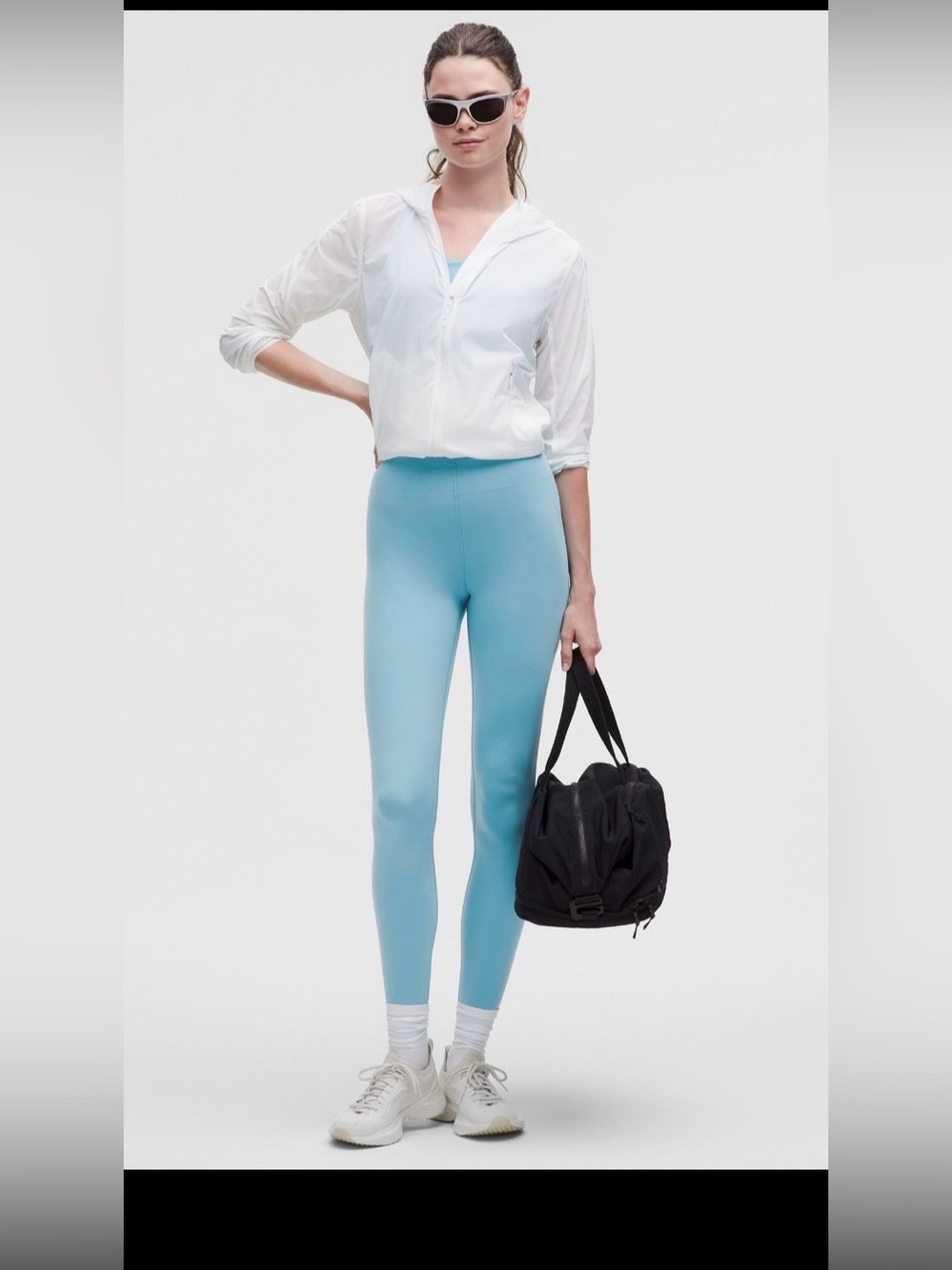 lululemon Glow Up™ Super-High-Rise Tight 28" in Washed Blue Size 12
